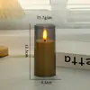 Luz de Vela Digital Tipo Bala LED Guion Cena a la Luz de Velas Disposición de Atmósfera Asesina Accesorios Creativo Control Remoto Luz de Vela