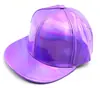 Nuevo Sombrero Arcoíris para Mujer Gorra de Béisbol Hip-Hop Completamente de Cuero Sombrero para el Sol Sombrero para Hombre de Comercio Exterior T739
