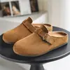 2026 Verano Nueva Moda Transpirables Finos Zapatos Birkenstock Zapatos de Suela Gruesa Zapatos Ligeros de Malla Zapatos Casuales para Hombre Zapatos de Terciopelo