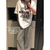 Camiseta Estampada de Media Manga Top Guapo Algodón Absorbente de Sudor Camiseta de Manga Corta de Algodón Ropa de Trabajo para Mujer Hip-Hop Europeo y Americano