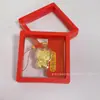 Colgante de Teléfono Dorado Llavero Gato de la Suerte Compañía de Oro Puro 999 Regalos Culturales Creativos Mayoreo