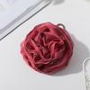Bola de baño forma de rosa bola de baño grande de alta gama que no se deshace bola de baño espumosa toalla de baño súper suave para frotar la espalda