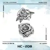 Adesivo de Tatuagem Temporária Flor Rosa de Notas de Dinheiro Estilo Tradicional Criativo Moda Alta Qualidade Masculino e Feminino Tatuagem à Prova d'Água e Suor Duradouro