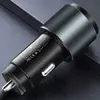 Novo carregador super rápido para celular carregador de carro tipo-c para carro 12-24V carregador de carro atacado cabeça de carregador de carro