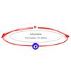 Nuevo Pulsera de Cuerda Roja Ojo Maligno Pulsera Trenzada Joyería Turca del Diablo Al por Mayor Vidrio