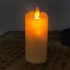 Lámpara de Velas Electrónica, Adornos de Luz Nocturna para el Hogar, Ambiente Romántico Simulado, Vela Blanca, Propuesta de Cumpleaños, Luz para Juego de Rol (Script Killing)