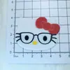 Nuevos Accesorios de Dibujos Animados de Corazón Bricolaje Pegamento de Crema Decoración para Funda de Teléfono Móvil Arte de Uñas Gato Kt Joyería Resina Estéreo Grieta