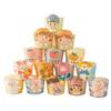 Tazas para Pastel del Día del Niño Dibujos Animados Una variedad de lindas tazas para Muffin opcionales portapapeles de papel para alta temperatura suministros para hornear taza para pastel