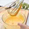 Acero Inoxidable 304 Batidor de Huevos Nuevo Rascador de Crema para el Hogar Batidora con Mango de Silicona Herramienta para Hornear