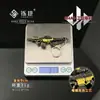 Shuojie Ingeniería de Precisión Delta Aleación Periférica Colgante M4A1 Prueba Industrial Mini Llavero Arma de Juego