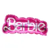 Nuevo Globo de Película de Aluminio Barie Barbie Rosa Coche Deportivo Temática de Dibujos Animados Set de Arreglo para Niños Princesa Un Año