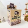 Comercio Exterior Transfronterizo Juguetes de Moda Venta Caliente Serie de Dibujos Animados Labubu Paquete de Pegatinas Animación Pegatinas para Mano Material de Decoración para Bloc de Notas