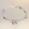 Pulsera de Borla con Cuentas Inspirada en Novela para Mujer, Diseño Nicho, Alto Valor Estético, Personalidad Única, Versátil Pulsera de la Amistad Tendencia