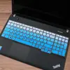Para teclado ThinkPad Lenovo E15 membrana T15 para portátil P15v E595 computadora E585 pegatina protectora