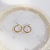 Novo Preço Especial Brincos de Aço Titânio da Moda para Mulheres Design Minimalista Brincos Exquisitos Personalizados Alta Qualidade com Preservação de Cor Brincos de Diamantes Completos