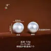 Puzuo Color Fuerte que Conserva el Color Cobre Plateado Arena Plata Accesorios DIY Ojo de Gato Disco Corte Floral Cuentas Espaciadoras Cuentas Sueltas Versátil Cuentas para Hilo