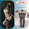 Lencería Puramente Seductiva, Body de Malla Morado Transparente con Cinta, Atrevido de Manga Larga Calado Estilo Europeo y Americano
