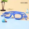 Nuevas gafas de natación para adultos, alta definición, impermeables, antivaho, gafas protectoras profesionales, unisex, adecuadas para entrenamiento de natación, venta al por mayor