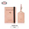 Bolsa para pasaporte antimagnética de piel PU etiqueta de equipaje traje piel antirrobo cepillo tarjetero RFID bolsa para identificación en stock funda para pasaporte
