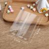Bolsa de Embalaje para Pasteles de Copo de Nieve, Bolsa para Galletas, Embalaje Comercial para Té, Bolsa Transparente Mate Sellable al Calor para Alimentos, En Stock