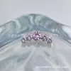 Astmf-13 Liga de Titânio Rosa Grande Coleção de Brincos Titânio G23 Rosca Interna Zircônia Studs para Lábio Brincos Joias para Piercing