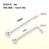 Nova Ferramenta Descartável Estéril para Piercing de Nariz Manual Body Piercing Ferramenta para Furo de Nariz Máquina de Stud de Nariz de Aço Titânio