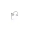 Popular Versión Mejorada de Acero Inoxidable de Anillo para Labio de Una Pieza Joyería para Labios, Moderna y Sencilla, Clip para Labio sin Perforación Suministro de Fábrica