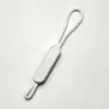 Puxador de Zíper Pequeno Plano de Ponta Dupla, Cabeça de Zíper, Puxador de Zíper para Mochilas, Cordão de Zíper, Aba de Zíper, Puxador de Zíper para Mala