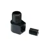 Vendas Diretas do Fabricante Longran Plástico 5100/9 Padrão Europeu Fivela Externa com Fio Plástico Retardante de Chamas Fivela Power Lock