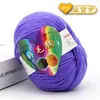 4 Ovillos de Hilo Acrílico para Bebé para Tejer a Mano, Hilo Mediano-Fino para Crochetar Zapatillas, Kit de Materiales de Hilo Acrílico para Crochet de Muñecas