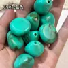 22x23mm Piedra Retro de Dos Colores Irregular Forma de Jade Imitación Cuentas Material para Pulsera DIY Cadena de Teléfono Bolso Tejido