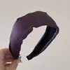 Faixa de Cabeça Larga com Acabamento Cetim Texturizado Brilhante, Piranha Retrô de Luxo, Faixa de Cabelo Versátil Que Cobre o Cabelo, Faixa de Cabeça Alta, Novo Estilo
