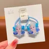 Diademas para el Cabello de la Princesa Elsa para Niñas, Bandas para el Cabello de Dibujos Animados, Gomas para el Cabello de Bebé, Accesorios para el Cabello para Niñas Pequeñas, un Par