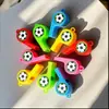 Pito de Trompeta Telescópica Grande de Tres Secciones para Animación Juguete de Pito para Niños Pito de Juego de Plástico Pito de Aficionado para Fútbol
