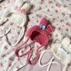 Gorro de punto con forma de gato para mascotas, tejido a mano, estilo transfronterizo de Amazon, accesorios para fotos