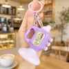 Llavero de mini trompeta creativo y divertido para aliviar el estrés para niños, mini colgante de trompeta musical simulada