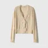 Shanghai Dan Nong Tricô/Artesanato Italiano 100% Lã Renda Solúvel em Água Tricô Cardigan/Top para Mulheres