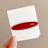 Pinza lateral para el cabello simple y elegante para mujer, sin costuras, fresca y estilosa, alto valor estético, accesorio para el cabello suave y versátil