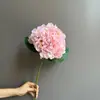 144 piezas de hortensias artificiales florales de borde rizado, tela laminada de doble cara, decoración de boda de lujo ligero, accesorios para fotografía del hogar