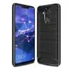 Para Huawei Maiman 7 Funda de Teléfono de Color Sólido Nueva Creativa Y5 Pro Funda Protectora Fibra de Carbono Cepillada Resistente a Caídas