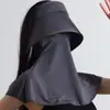 Protector Solar Removible con Sombrero y Ala Protección Completa para Cara y Cuello Protección UV Integrada Parasol para Mujer Mascarilla Gini Facial de Seda de Hielo