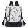 Mochila Mariposa Nueva Primavera 2025 para Mujer Viaje Versátil Antirrobo Crossbody Espalda Bolsa de Doble Uso Mochila Fresca