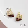[Serie de Café de Desayuno Parisino] Colgante de Croissant de Grano de Café DIY Goteando Aceite Colgante Accesorios para Joyería DIY