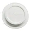 Cubierta Desechable a Prueba de Fugas de Plástico Personalizada de Fábrica Cubierta Universal con Hebilla de Plástico Cubierta Plana Redonda para Envases de Té de Leche Café
