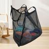 Bolso de Hombro de Malla Transparente, Moderno, Ligero, Gran Capacidad, Versátil para Juguetes, Cosméticos, Ropa, Bolsa de Compras, Bolsa de Playa