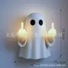 Estátua de Fantasma Fofa Popular Transfronteiriça Estatueta de Fantasma Fofa Enfeites de Fantasma Criativos de Halloween