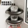 Cesta Triangular con Ventosa, Estante de Almacenamiento para Baño Montado en la Pared sin Taladro, Colgador Desmontable para Artículos de Tocador de Baño