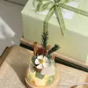 Difusor de piedra con aroma fresco, aceite esencial de cristal, set de regalo de aromaterapia sin llama, regalo de cumpleaños para niñas, mejor amiga, ambiente de dormitorio, pequeña luz nocturna