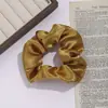 Elásticos de Cabelo de Cetim Tendência Europeus e Americanos Transfronteiriços, Cordas de Cabelo de Cetim de Alta Elasticidade, Acessórios de Cabelo Estilo Celebridade Atacado