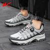 Zapatos para Hombre de Tirar Hacia Atrás Sin Atar Cordones 2025 Nuevo Malla Transpirable Deportes Casual Correr Botón Giratorio Zapatos de Moda para Papá